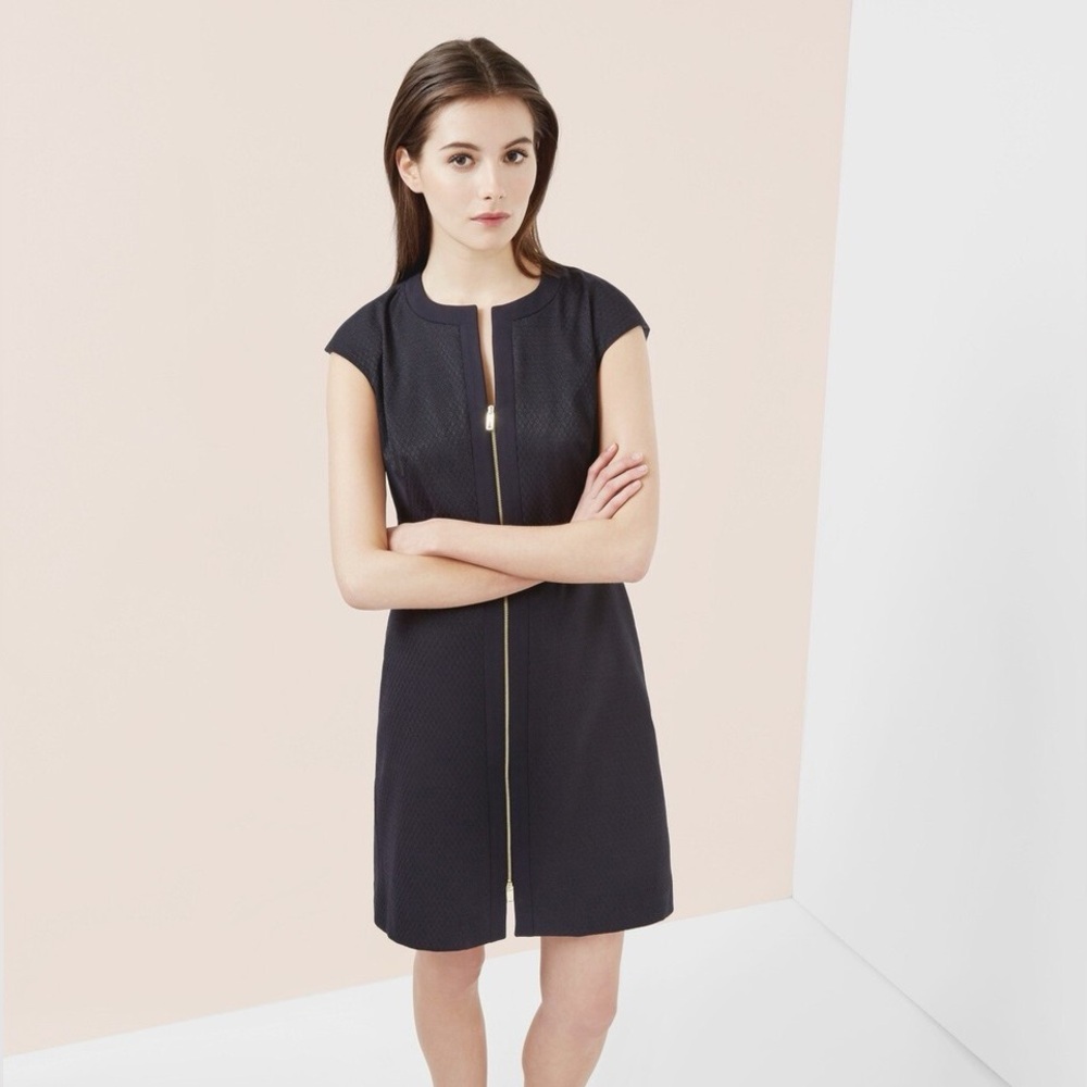 Ted Baker Asella front zip dress